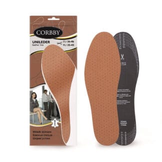 Wkładki skórzane przeciwpotne z węglem aktywnym