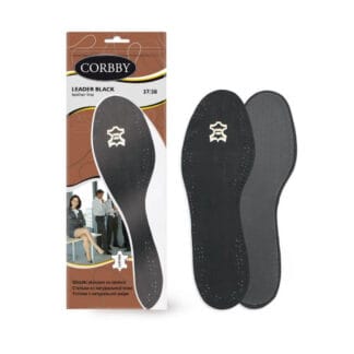 Wkładki skórzane przeciwpotne do butów