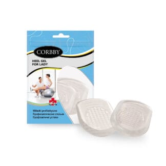 Podpiętki żelowe do butów dla mężczyzn