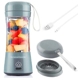 Blender bezprzewodowy kielichowy ręczny przenośny stojący z bidonem