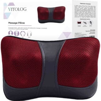 Poduszka masująca shiatsu masażer do ciała pleców nóg stóp karku szyi