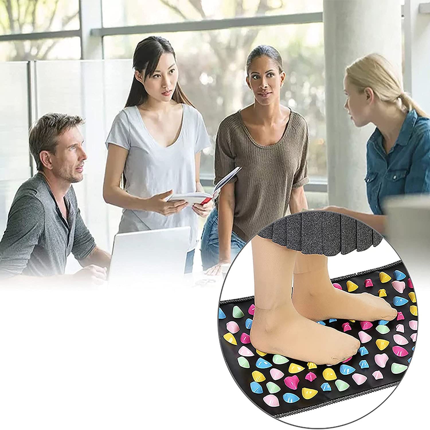 Masażer do stóp mata masująca do masażu akupresury 9 Masażer do stóp mata masująca do masażu akupresury - obrazek 9