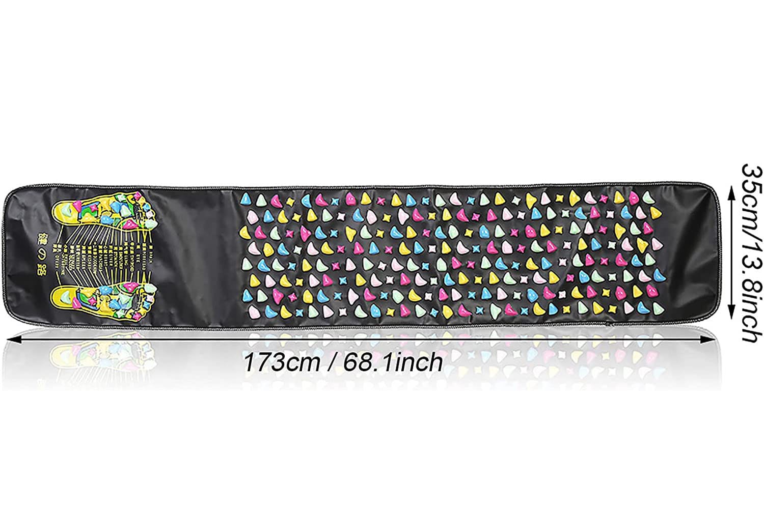 Masażer do stóp mata masująca do masażu akupresury 2 Masażer do stóp mata masująca do masażu akupresury - obrazek 2