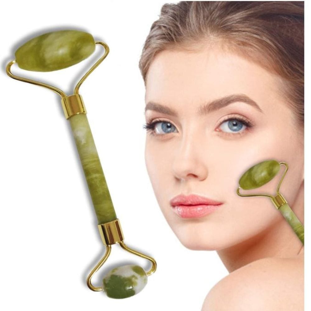 Masażer roller do twarzy jedeitowy kamień do masażu twarzy 7 Masażer roller do twarzy jedeitowy kamień do masażu twarzy - obrazek 7