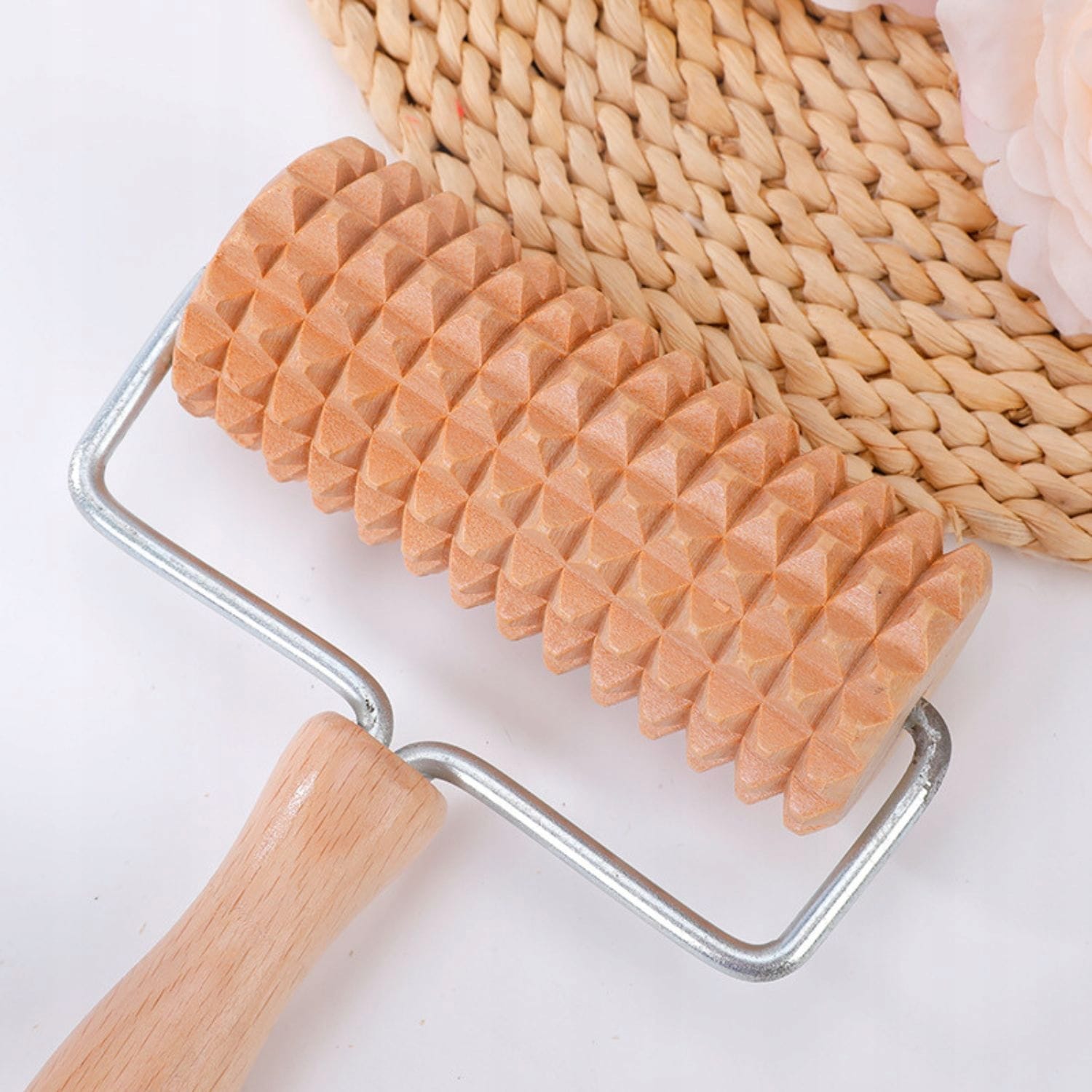 Drewniany masażer pleców karku szyi brzucha pośladków ramion nóg stóp łydek 7 Drewniany masażer pleców karku szyi brzucha pośladków ramion nóg stóp łydek - obrazek 7