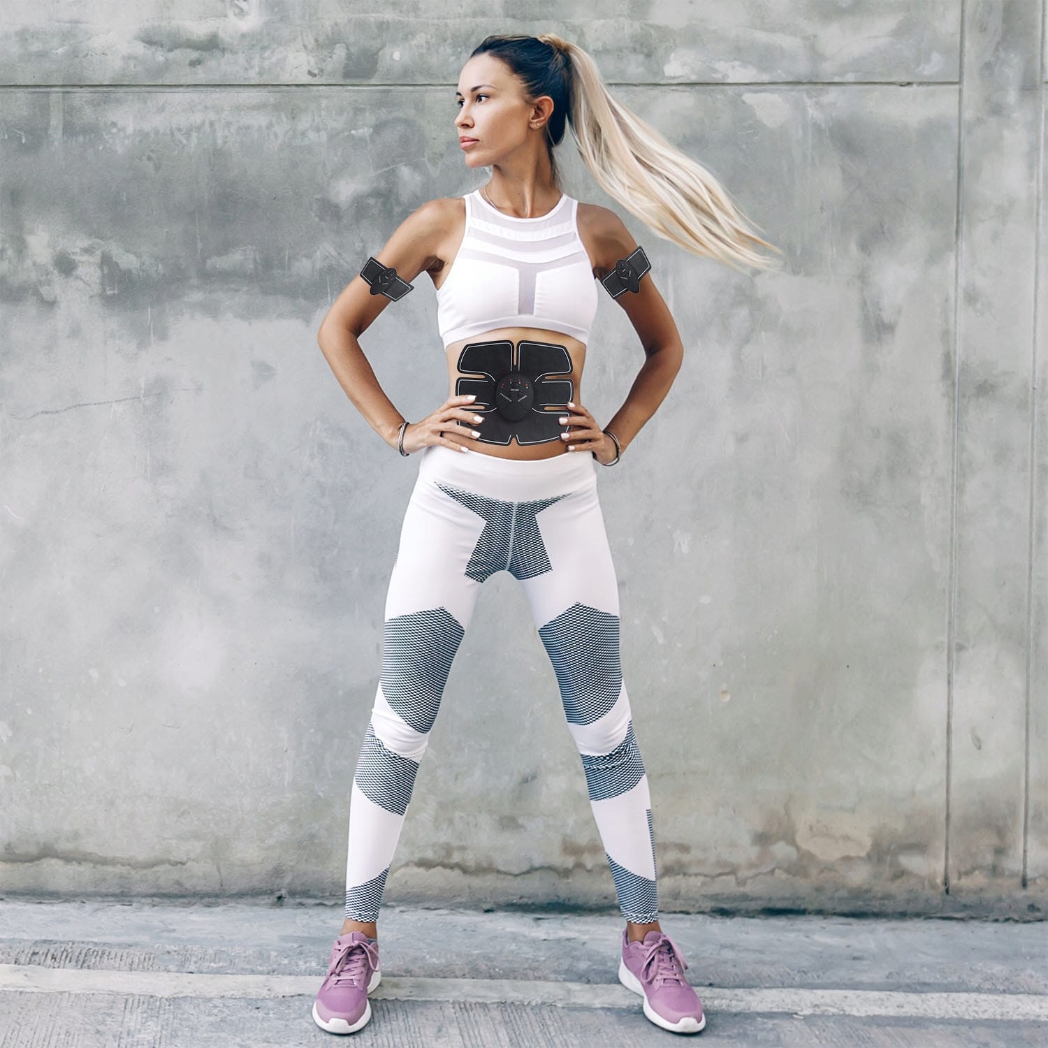 3x Elektrostymulator brzucha pleców ramion ud nóg kręgosłupa szyi pośladków 2 3x Elektrostymulator brzucha pleców ramion ud nóg kręgosłupa szyi pośladków - obrazek 2