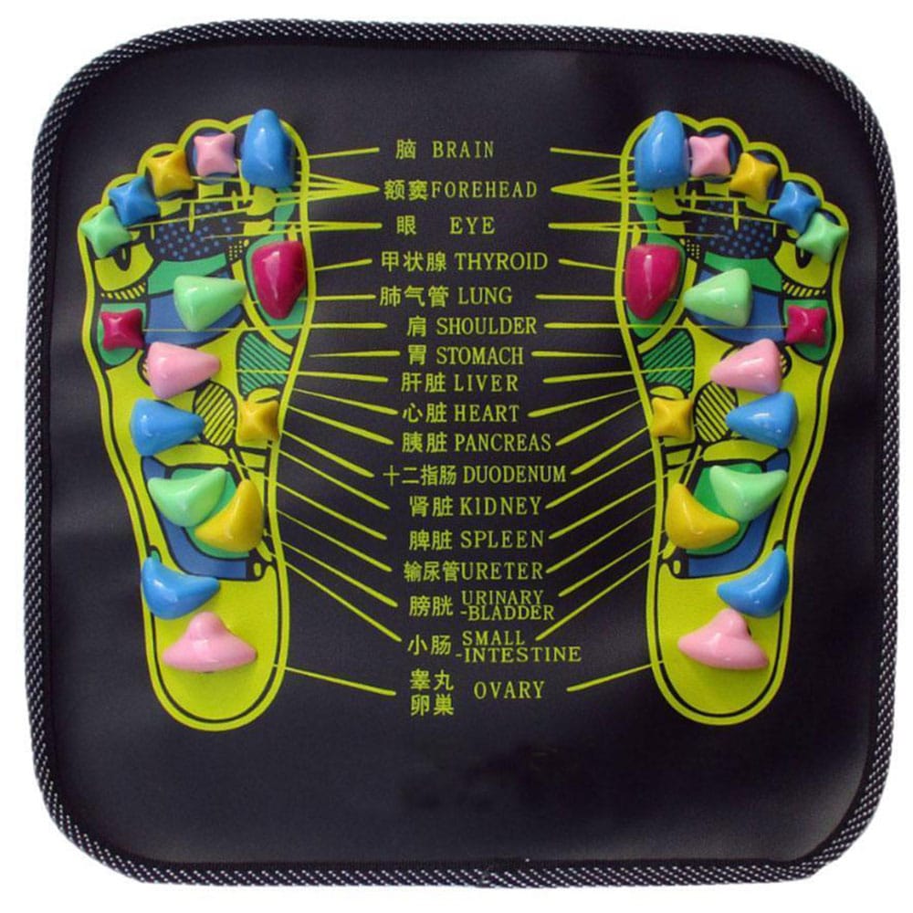 Mata do masażu akupresury masażer stóp nóg z kolcami masującymi sensoryczna 13 Mata do masażu akupresury masażer stóp nóg z kolcami masującymi sensoryczna - obrazek 13