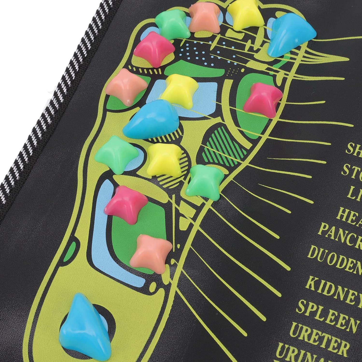 Mata do masażu akupresury masażer stóp nóg z kolcami masującymi sensoryczna 8 Mata do masażu akupresury masażer stóp nóg z kolcami masującymi sensoryczna - obrazek 8