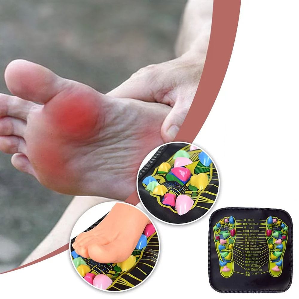 Mata do masażu akupresury masażer stóp nóg z kolcami masującymi sensoryczna 3 Mata do masażu akupresury masażer stóp nóg z kolcami masującymi sensoryczna - obrazek 3