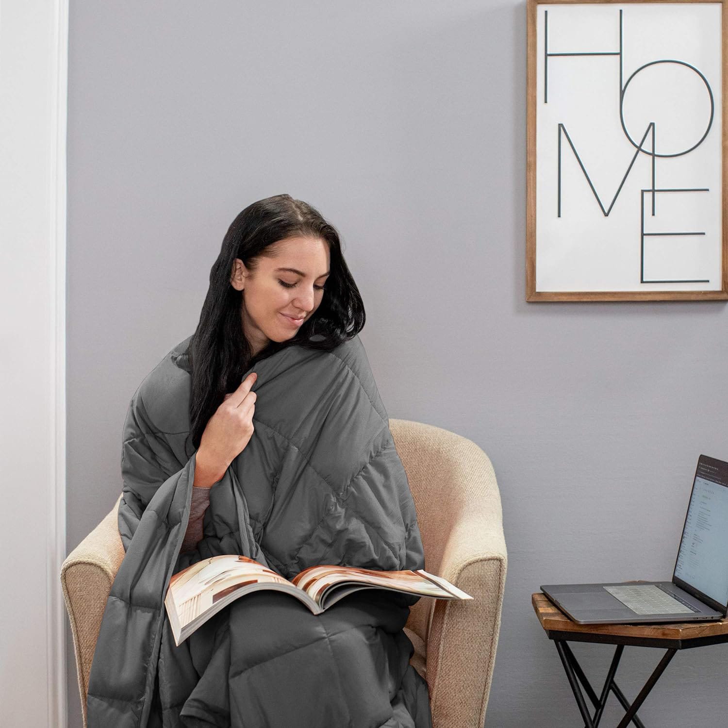 Koc Obciążeniowy Kołdra Sensoryczna Grawitacyjna Obciążeniowa 200x150 cm 3 Koc Obciążeniowy Kołdra Sensoryczna Grawitacyjna Obciążeniowa 200x150 cm - obrazek 3