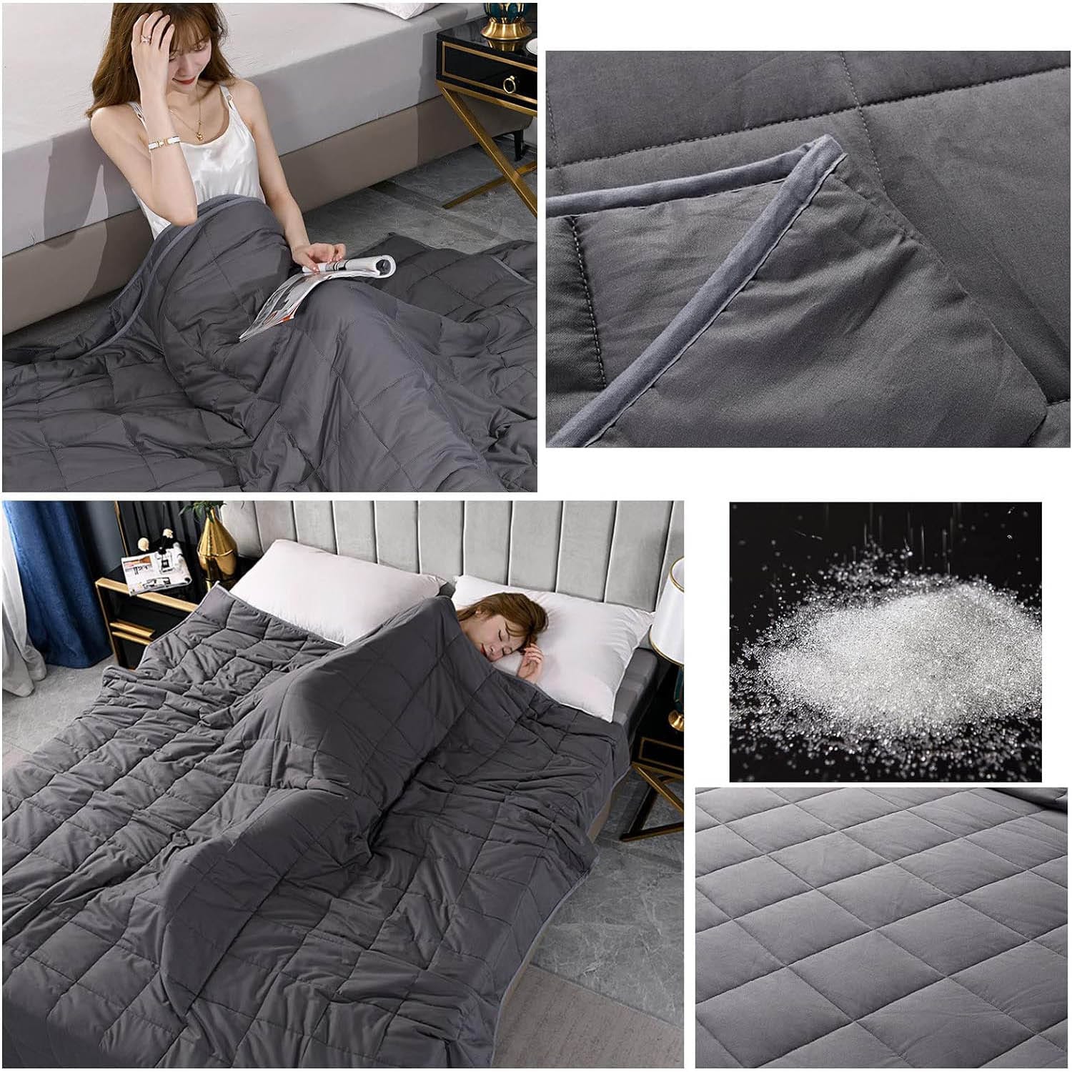 Koc Obciążeniowy Kołdra Sensoryczna Grawitacyjna Obciążeniowa 200x150 cm 12 Koc Obciążeniowy Kołdra Sensoryczna Grawitacyjna Obciążeniowa 200x150 cm - obrazek 12