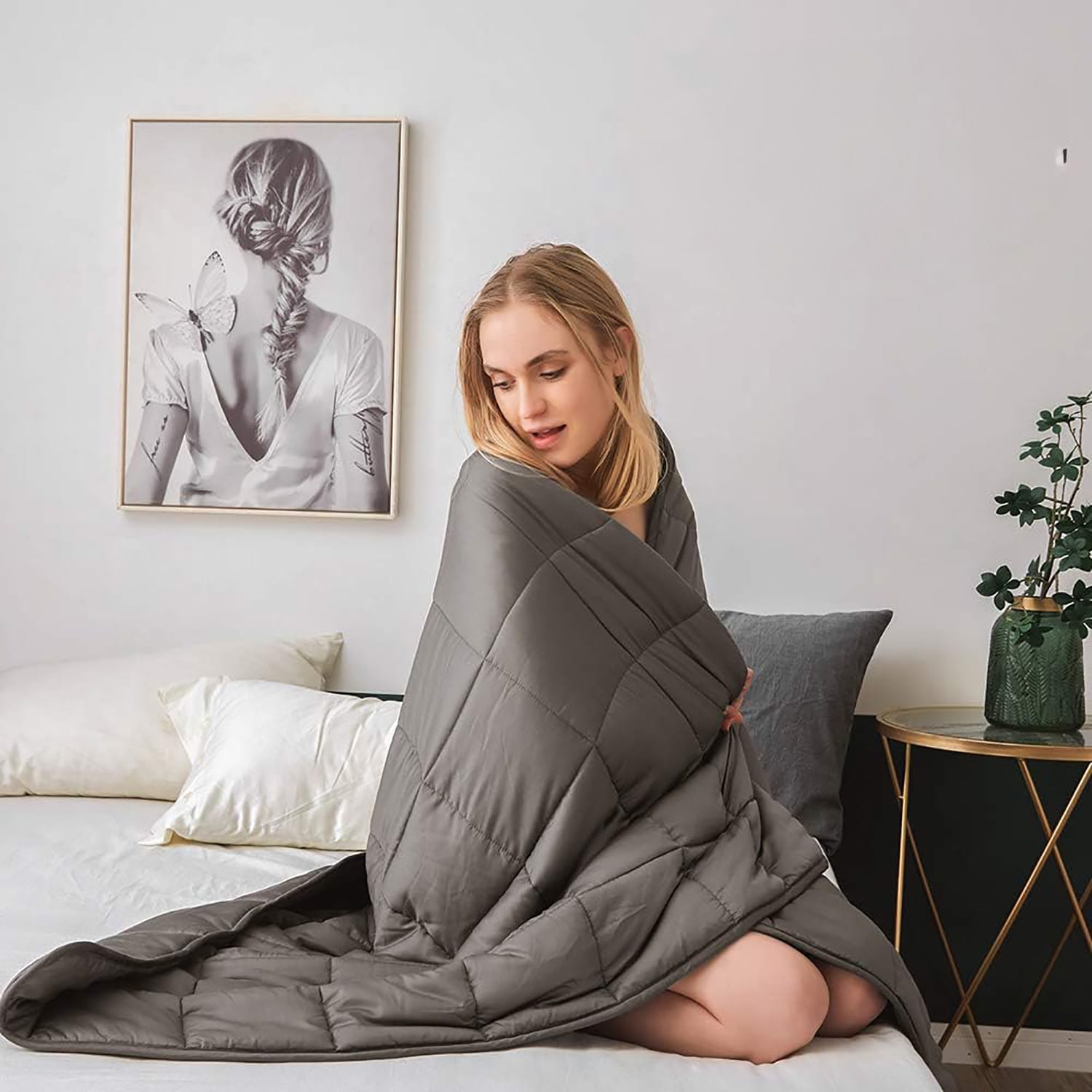 Koc Obciążeniowy Kołdra Sensoryczna Grawitacyjna Obciążeniowa 200x150 cm 13 Koc Obciążeniowy Kołdra Sensoryczna Grawitacyjna Obciążeniowa 200x150 cm - obrazek 13