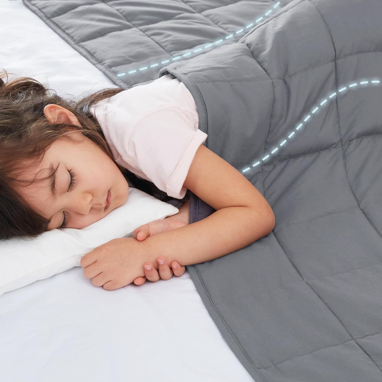 Koc Obciążeniowy Kołdra Sensoryczna Grawitacyjna Obciążeniowa 200x150 cm 4 Koc Obciążeniowy Kołdra Sensoryczna Grawitacyjna Obciążeniowa 200x150 cm - obrazek 4