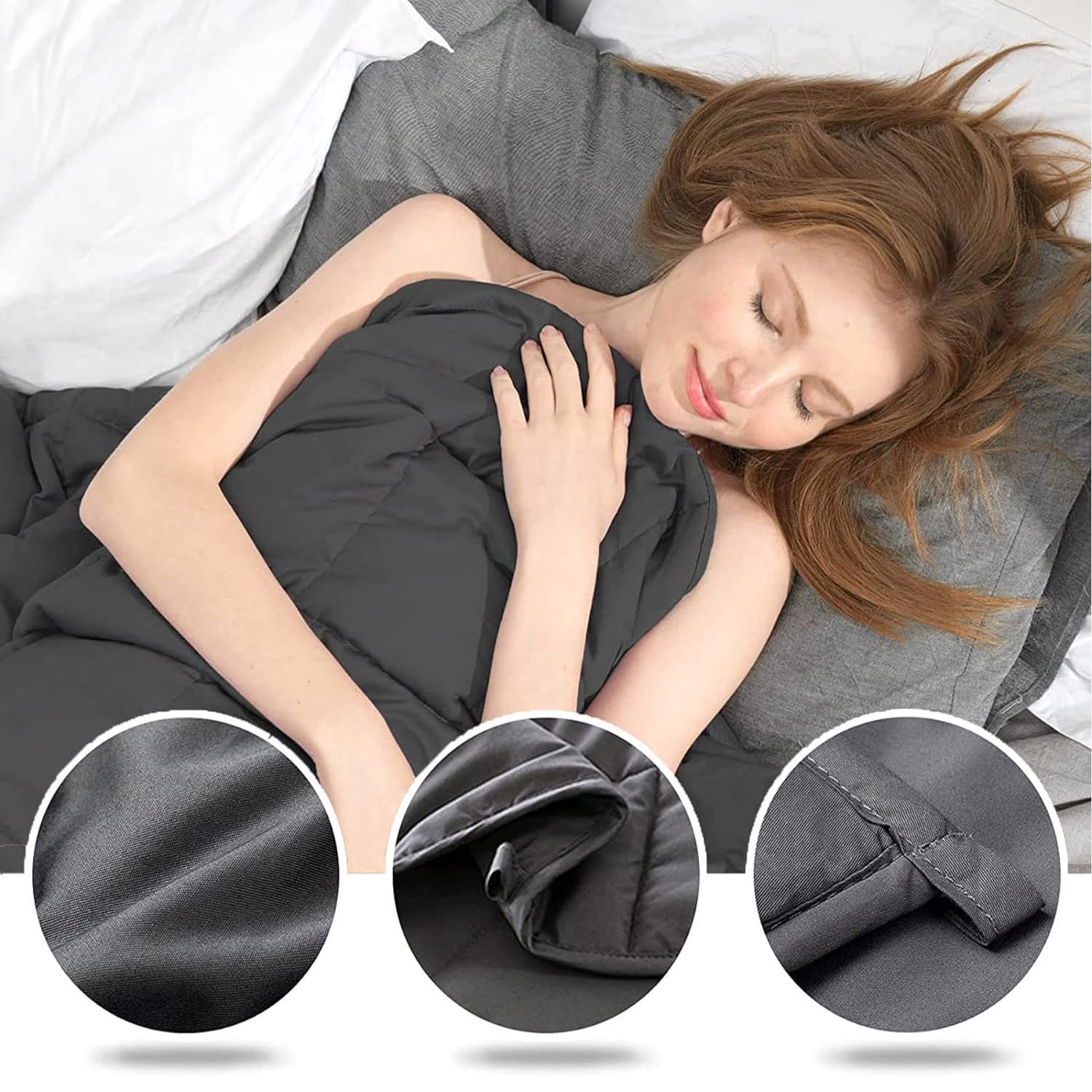 Koc Obciążeniowy Kołdra Sensoryczna Grawitacyjna Obciążeniowa 200x150 cm 10 Koc Obciążeniowy Kołdra Sensoryczna Grawitacyjna Obciążeniowa 200x150 cm - obrazek 10