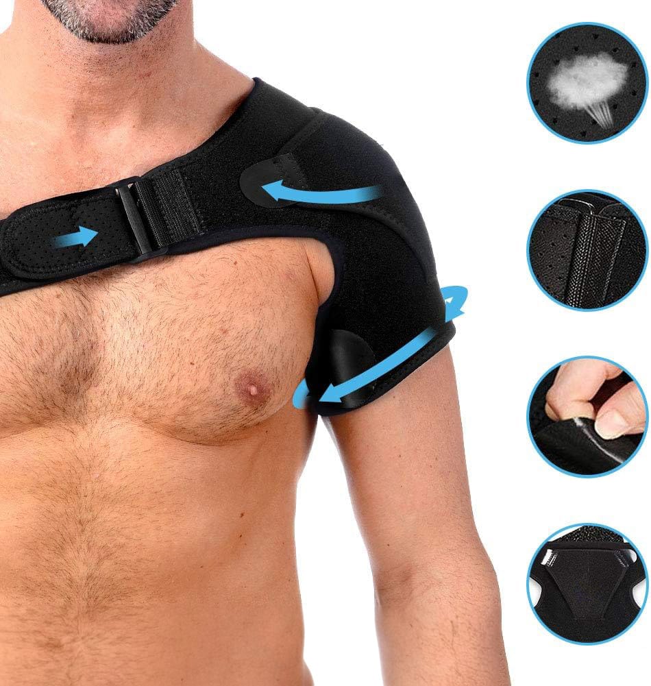 Stabilizator Barku Ramienia Usztywniacz Opaska Orteza Barkowa na Bark Ramię 10 Stabilizator Barku Ramienia Usztywniacz Opaska Orteza Barkowa na Bark Ramię - obrazek 10