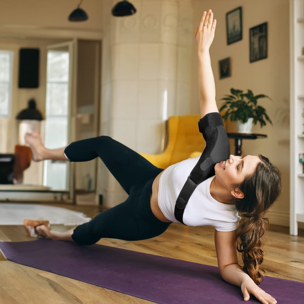 Stabilizator Barku Ramienia Usztywniacz Opaska Orteza Barkowa na Bark Ramię 7 Stabilizator Barku Ramienia Usztywniacz Opaska Orteza Barkowa na Bark Ramię - obrazek 7