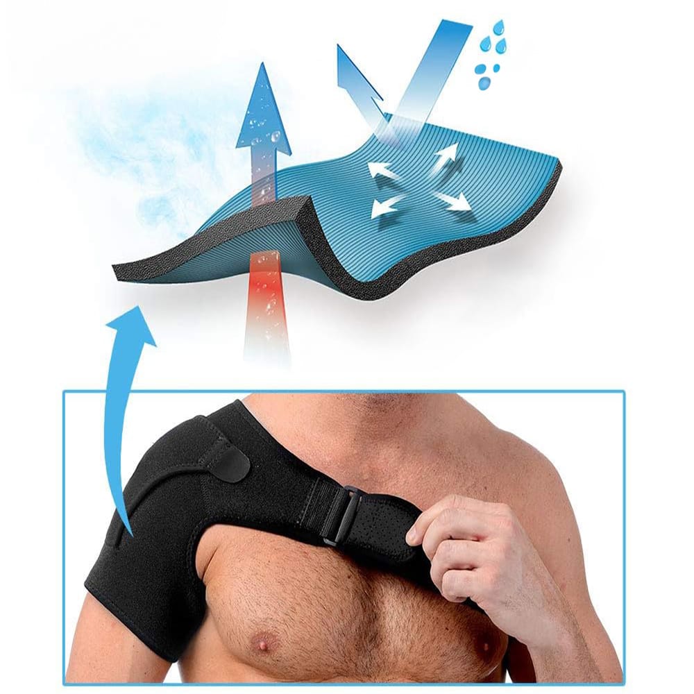 Stabilizator Barku Ramienia Usztywniacz Opaska Orteza Barkowa na Bark Ramię 11 Stabilizator Barku Ramienia Usztywniacz Opaska Orteza Barkowa na Bark Ramię - obrazek 11