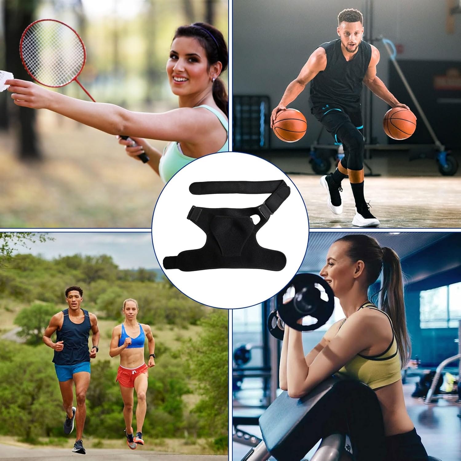 Stabilizator Barku Ramienia Usztywniacz Opaska Orteza Barkowa na Bark Ramię 2 Stabilizator Barku Ramienia Usztywniacz Opaska Orteza Barkowa na Bark Ramię - obrazek 2