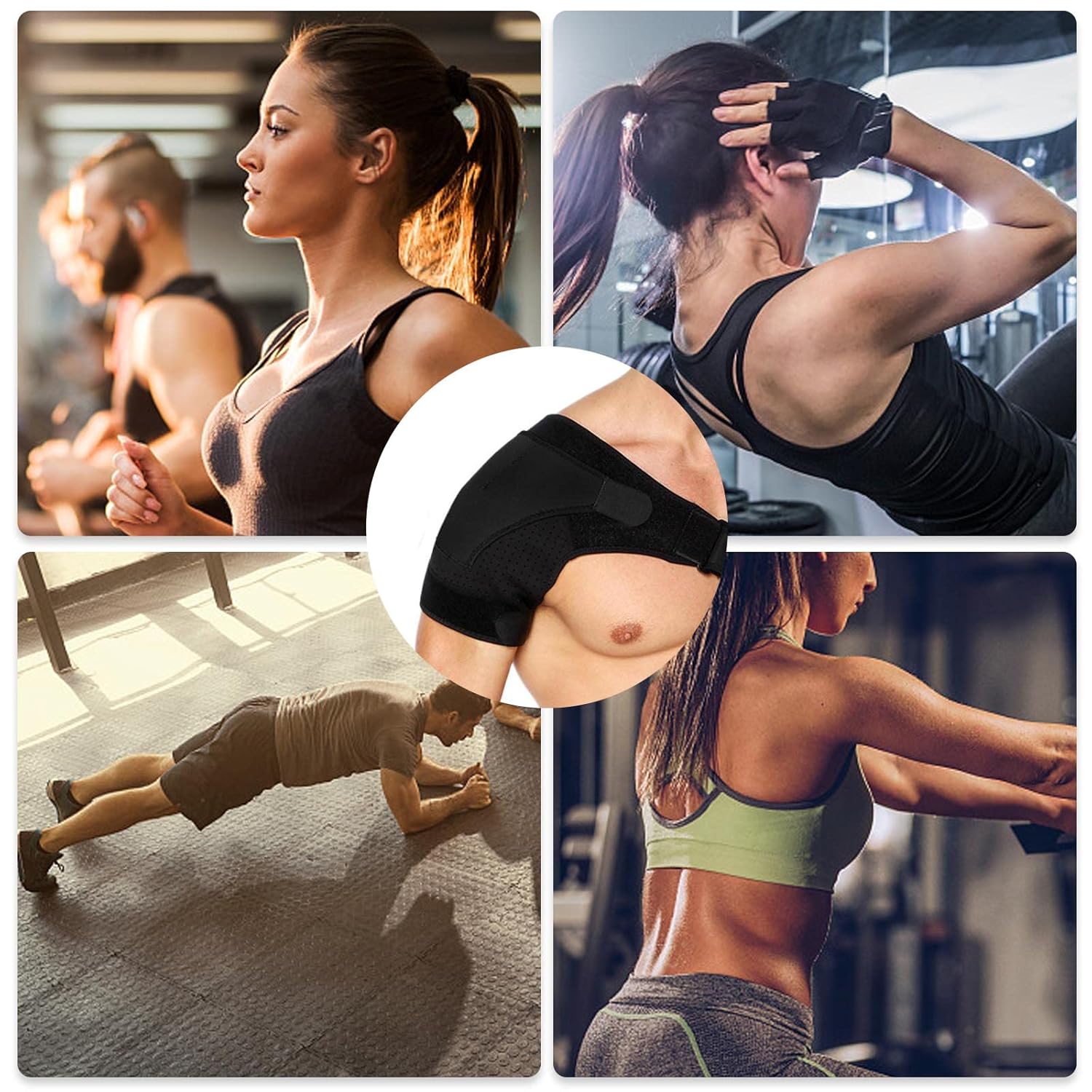 Stabilizator Barku Ramienia Usztywniacz Opaska Orteza Barkowa na Bark Ramię 8 Stabilizator Barku Ramienia Usztywniacz Opaska Orteza Barkowa na Bark Ramię - obrazek 8