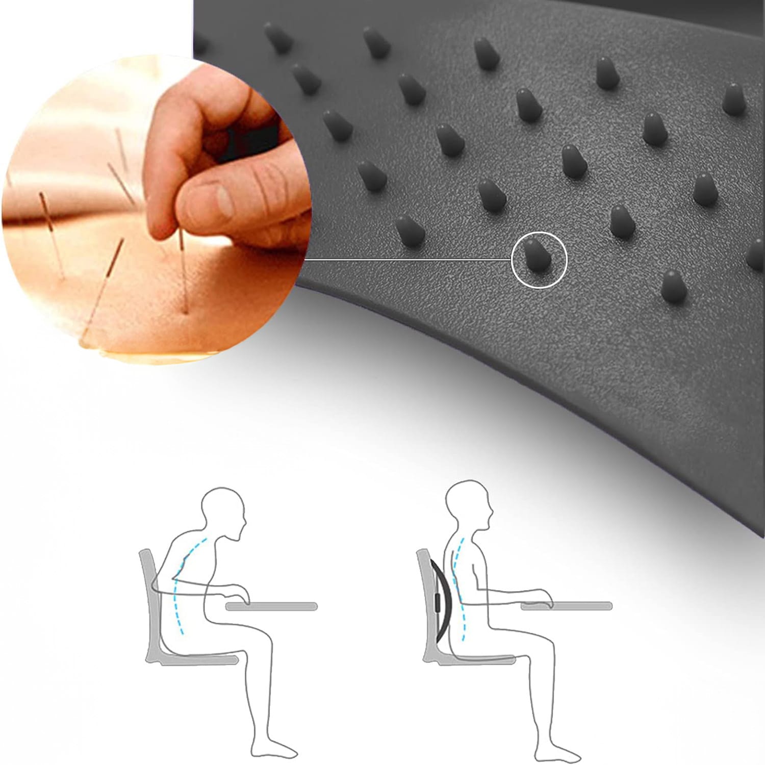 Masażer do pleców karku ramion przyrząd do masażu rozciągania kręgosłupa 8 Masażer do pleców karku ramion przyrząd do masażu rozciągania kręgosłupa - obrazek 8