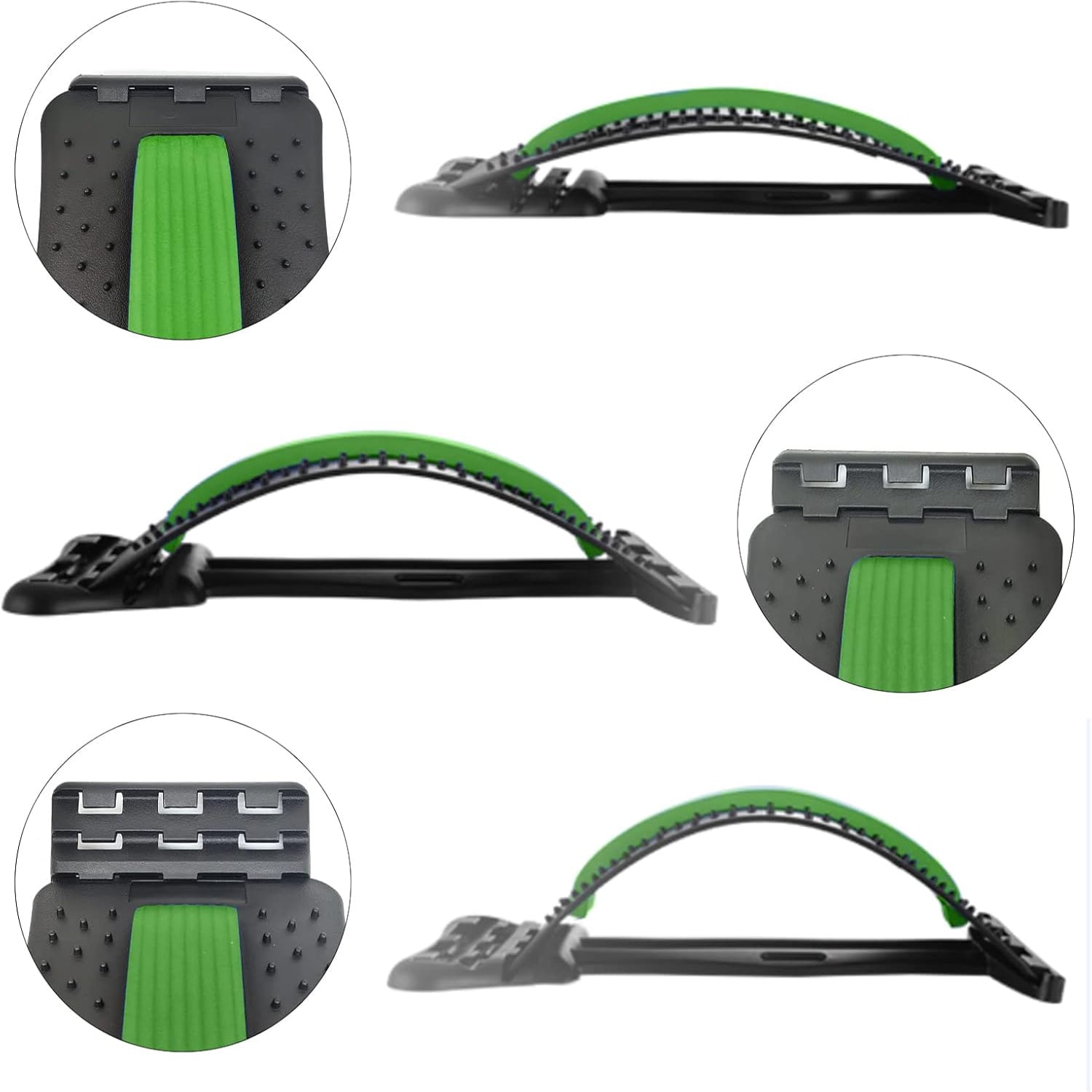 Masażer do pleców karku ramion przyrząd do masażu rozciągania kręgosłupa 9 Masażer do pleców karku ramion przyrząd do masażu rozciągania kręgosłupa - obrazek 9