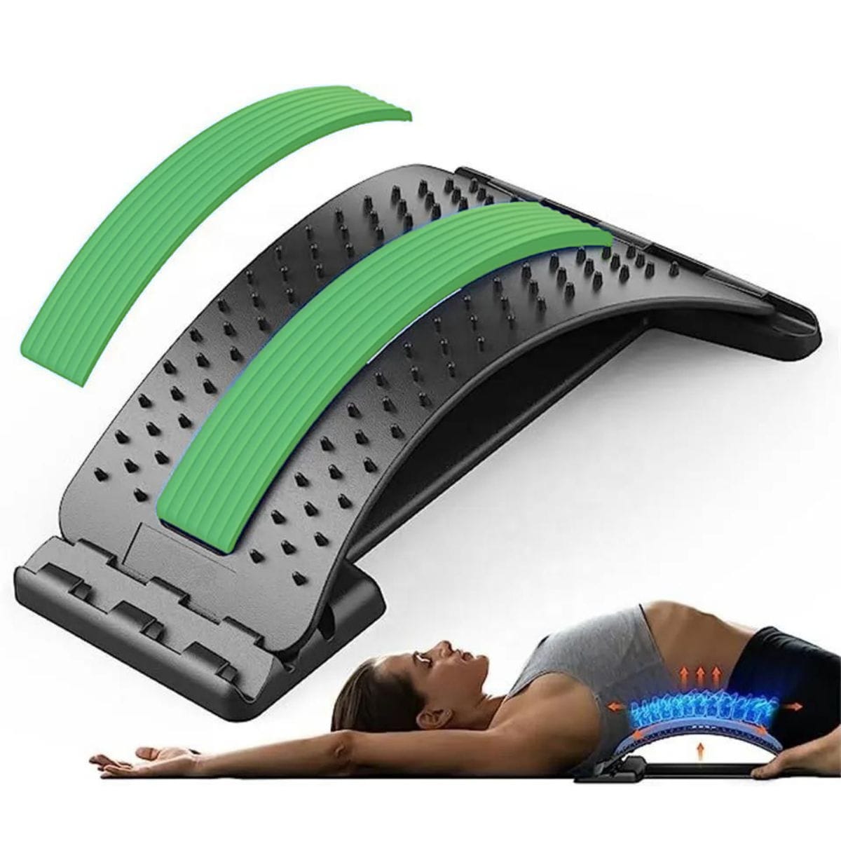 Masażer do pleców karku ramion przyrząd do masażu rozciągania kręgosłupa 13 Masażer do pleców karku ramion przyrząd do masażu rozciągania kręgosłupa - obrazek 13