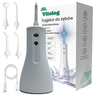 Irygator Dentystyczny Stomatologiczny Bezprzewodowy Do Zębów Jamy Ustnej