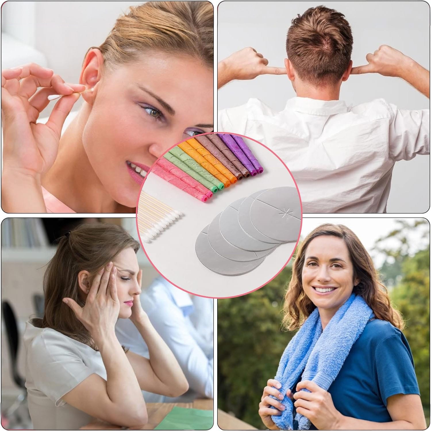 Świece Do Świecowanie Oczyszczanie Konchowanie Uszu Świeczki 16 Akcesoria 14 Świece Do Świecowanie Oczyszczanie Konchowanie Uszu Świeczki 16 Akcesoria - obrazek 14