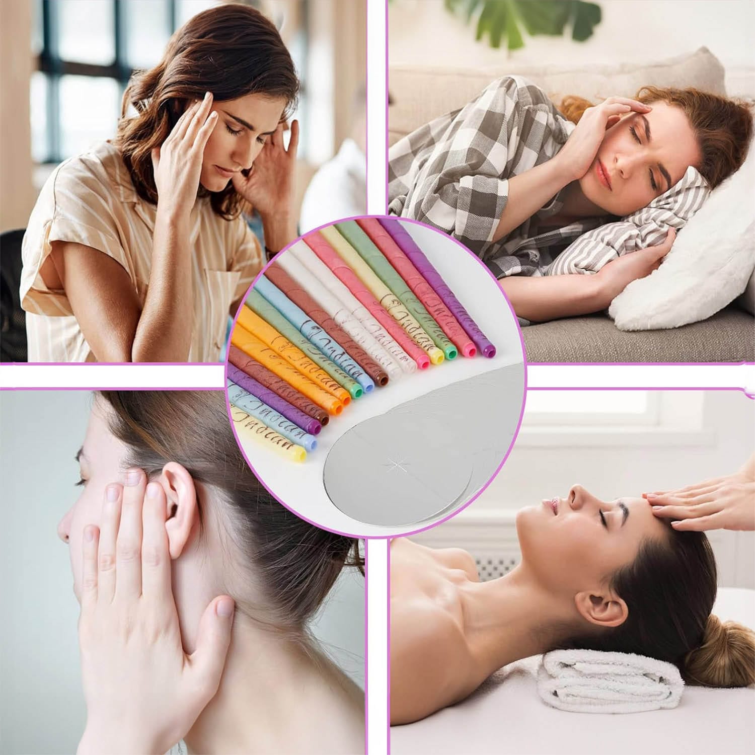 Świece Do Świecowanie Oczyszczanie Konchowanie Uszu Świeczki 16 Akcesoria 2 Świece Do Świecowanie Oczyszczanie Konchowanie Uszu Świeczki 16 Akcesoria - obrazek 2