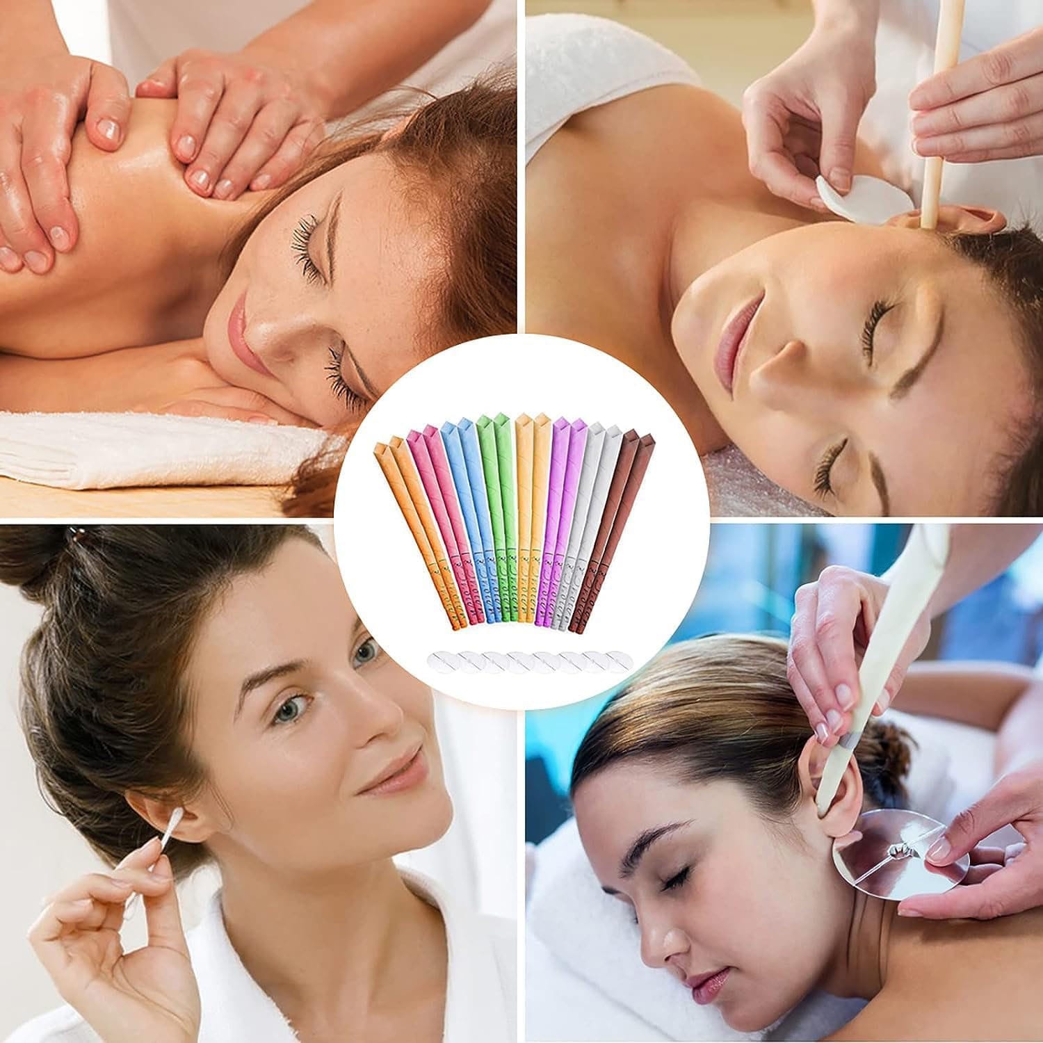 Świece Do Świecowanie Oczyszczanie Konchowanie Uszu Świeczki 16 Akcesoria 3 Świece Do Świecowanie Oczyszczanie Konchowanie Uszu Świeczki 16 Akcesoria - obrazek 3