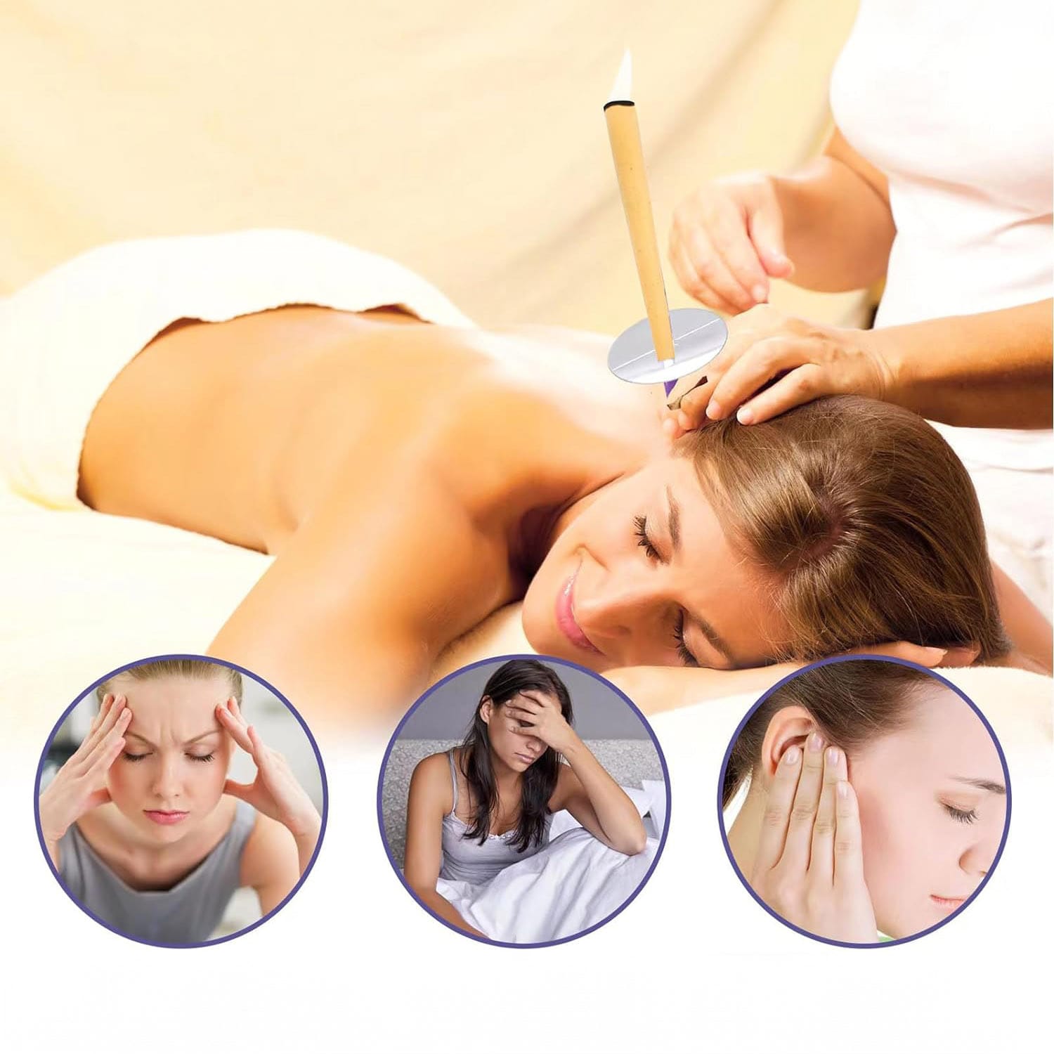 Świece Do Świecowanie Oczyszczanie Konchowanie Uszu Świeczki 16 Akcesoria 11 Świece Do Świecowanie Oczyszczanie Konchowanie Uszu Świeczki 16 Akcesoria - obrazek 11