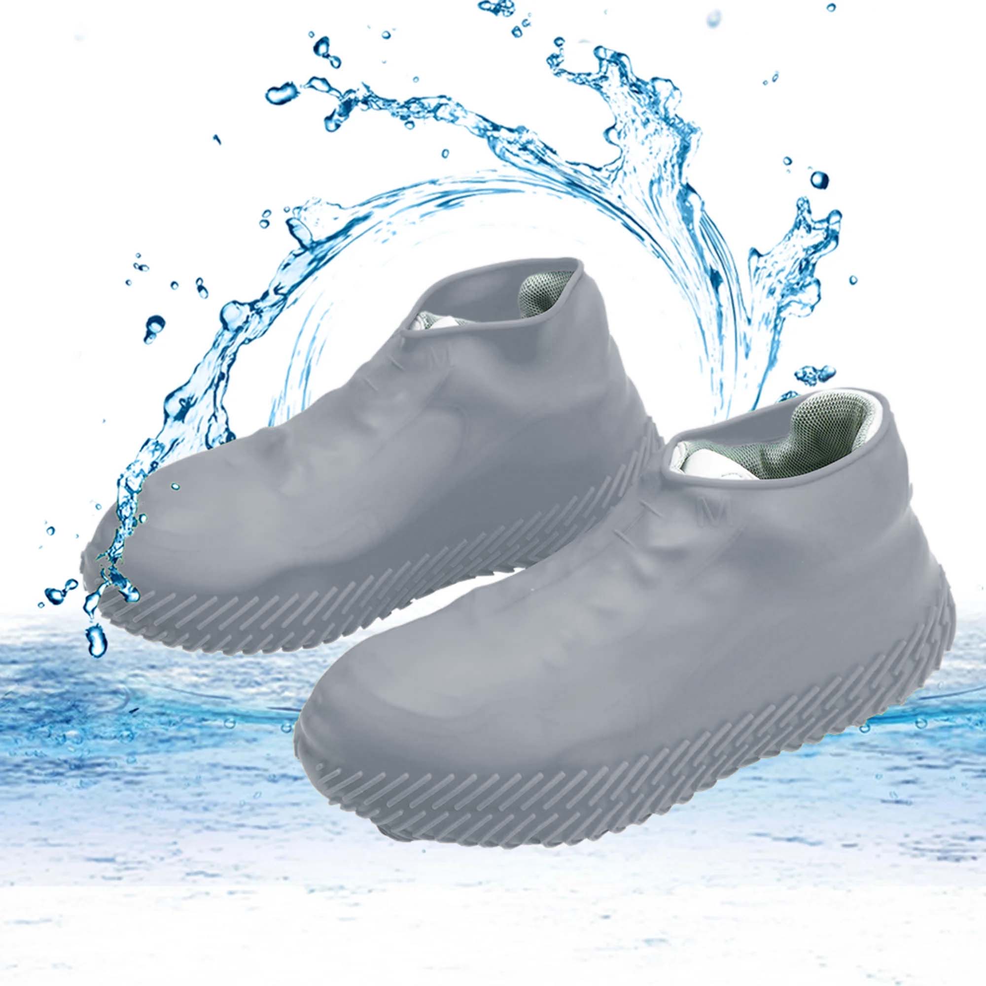 Nakładki Ochraniacze Przeciwdeszczowe Wodoodporne Gumowe na Buty Obuwie 10 Nakładki Ochraniacze Przeciwdeszczowe Wodoodporne Gumowe na Buty Obuwie - obrazek 10