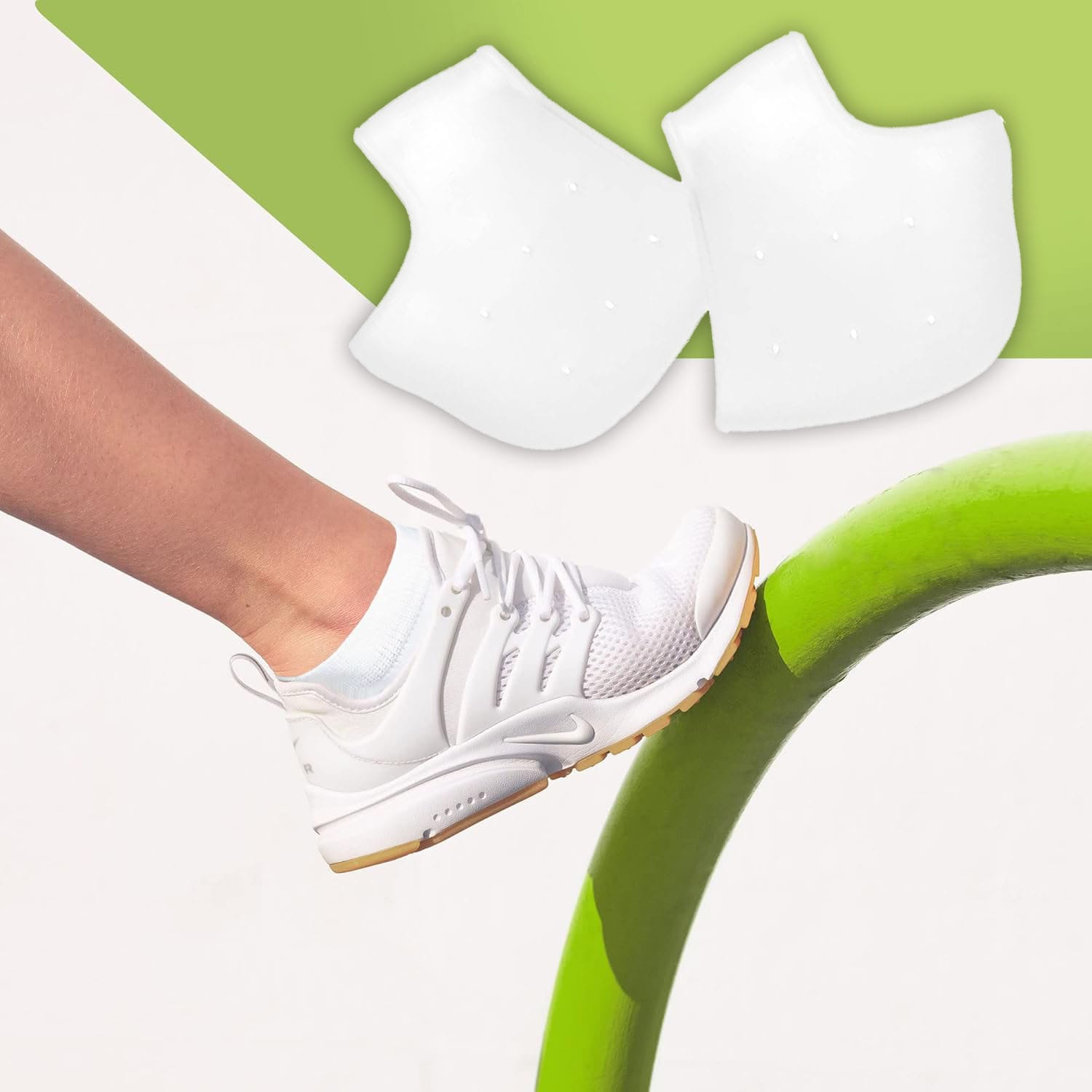 Miękka żelowa osłona ochronna na zrogowaciałe spękane suche pięty - 2 szt 7 Miękka żelowa osłona ochronna na zrogowaciałe spękane suche pięty - 2 szt - obrazek 7