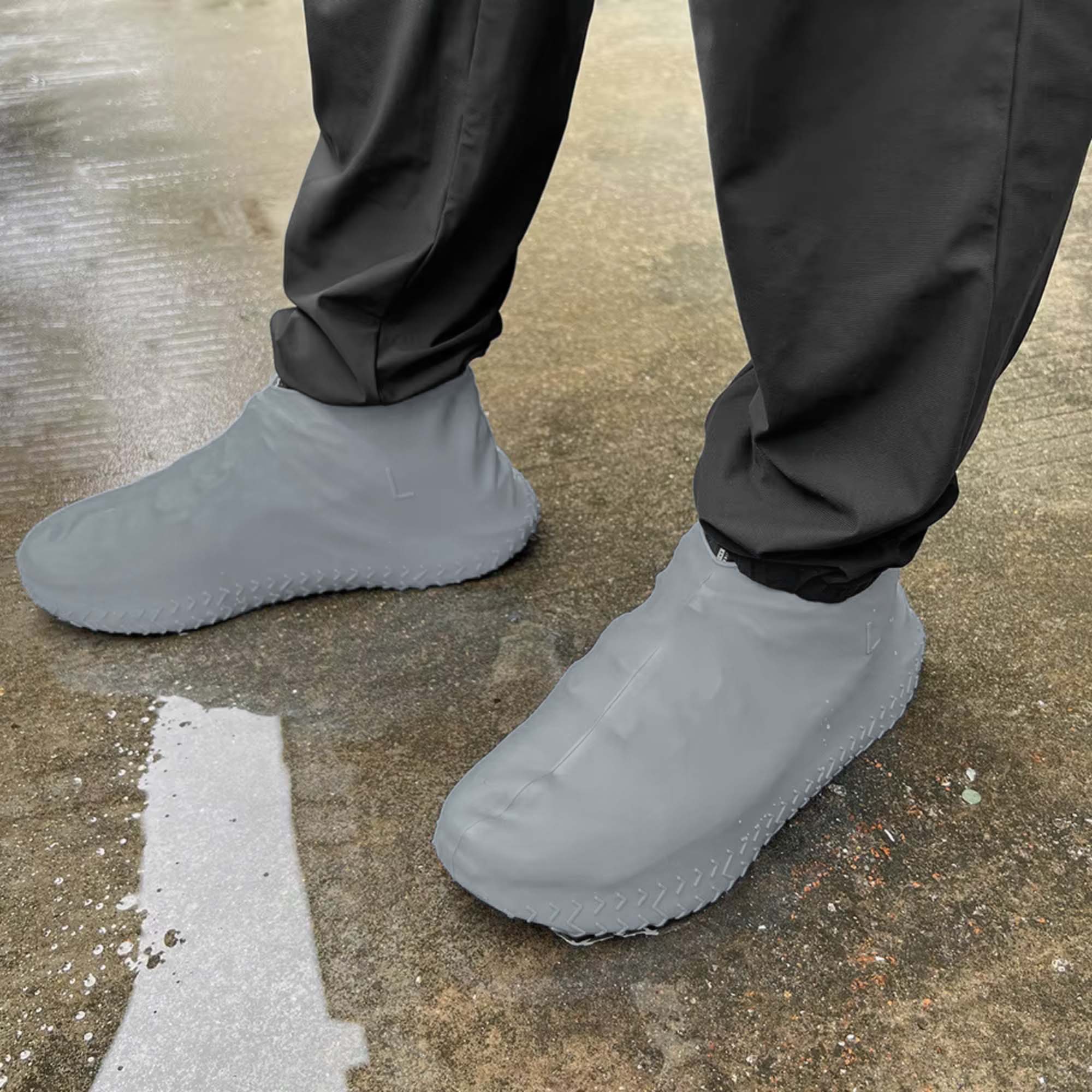 Nakładki Ochraniacze Przeciwdeszczowe Wodoodporne Gumowe na Buty Obuwie 5 Nakładki Ochraniacze Przeciwdeszczowe Wodoodporne Gumowe na Buty Obuwie - obrazek 5