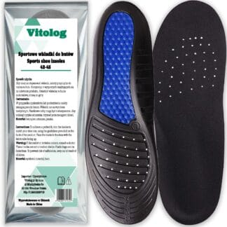 Wkładki do Butów Roboczych BHP Amortyzujące na Bolące Stopy Pięty Miękkie