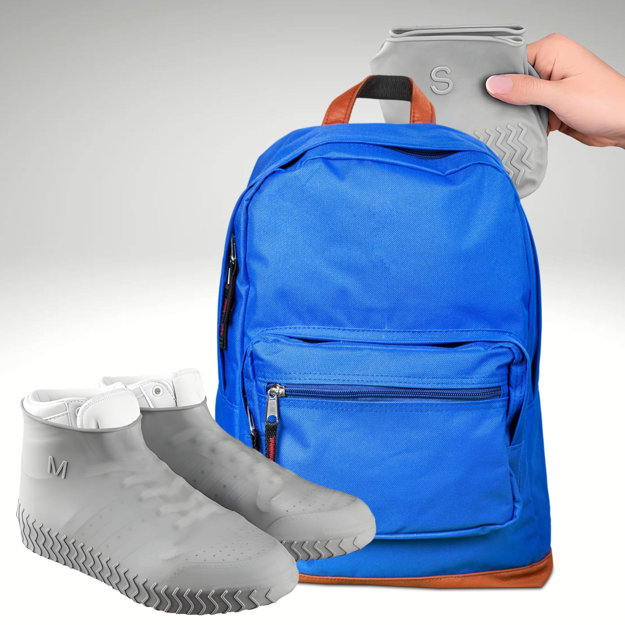 Nakładki Ochraniacze Przeciwdeszczowe Wodoodporne Gumowe na Buty Obuwie 6 Nakładki Ochraniacze Przeciwdeszczowe Wodoodporne Gumowe na Buty Obuwie - obrazek 6