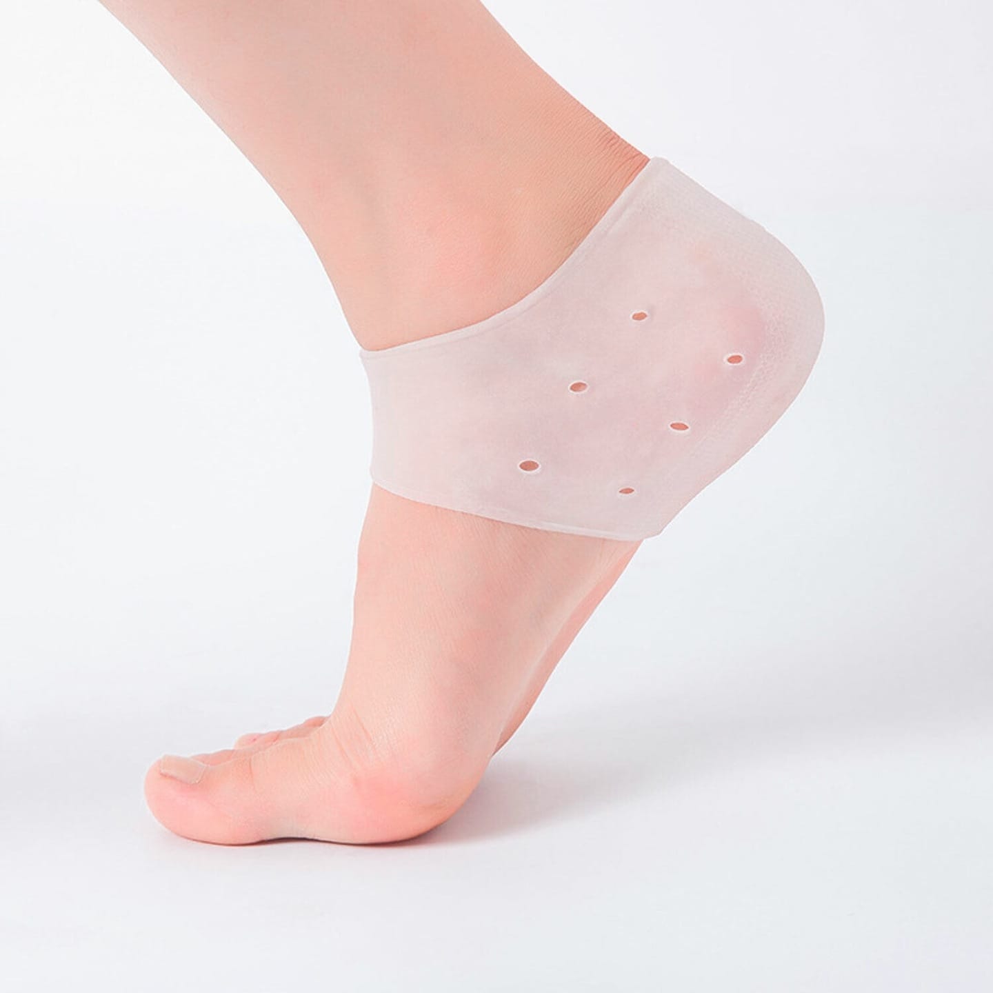 Miękka żelowa osłona ochronna na zrogowaciałe spękane suche pięty - 2 szt 12 Miękka żelowa osłona ochronna na zrogowaciałe spękane suche pięty - 2 szt - obrazek 12