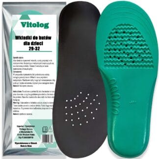 Wkładki do Butów Dziecięcych Profilowane dla Dzieci na Koślawość Stóp