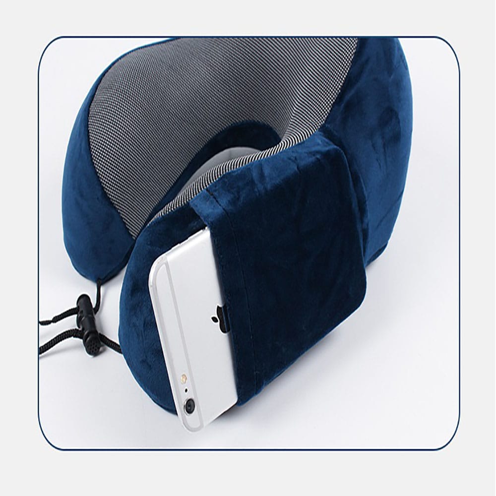 Poduszka Podróżna do Samolotu Turystyczna do Auta Rogal na Szyję Kark Głowę 5 Poduszka Podróżna do Samolotu Turystyczna do Auta Rogal na Szyję Kark Głowę - obrazek 5