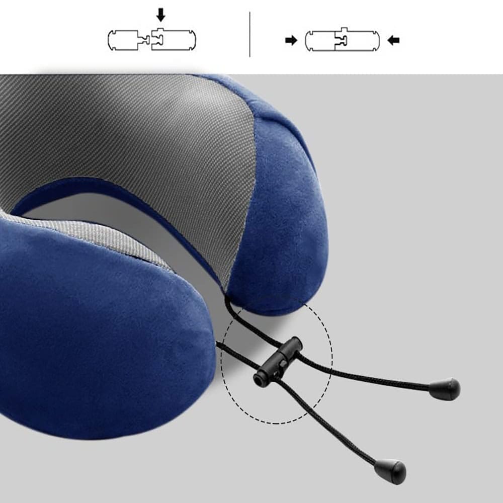 Poduszka Podróżna do Samolotu Turystyczna do Auta Rogal na Szyję Kark Głowę 9 Poduszka Podróżna do Samolotu Turystyczna do Auta Rogal na Szyję Kark Głowę - obrazek 9