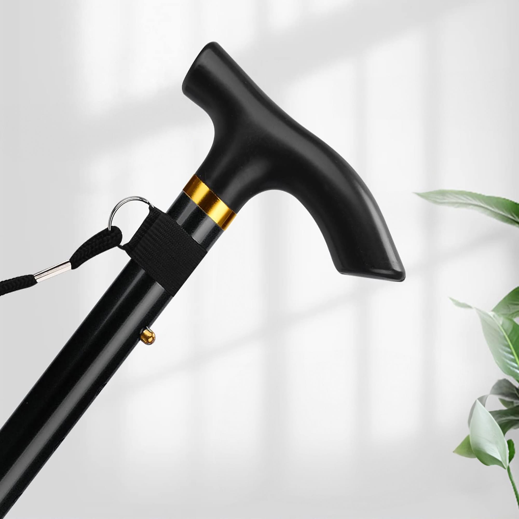 Składana Laska do Chodzenia Ortopedyczna Inwalidzka Teleskopowa dla Seniora 6 Składana Laska do Chodzenia Ortopedyczna Inwalidzka Teleskopowa dla Seniora - obrazek 6