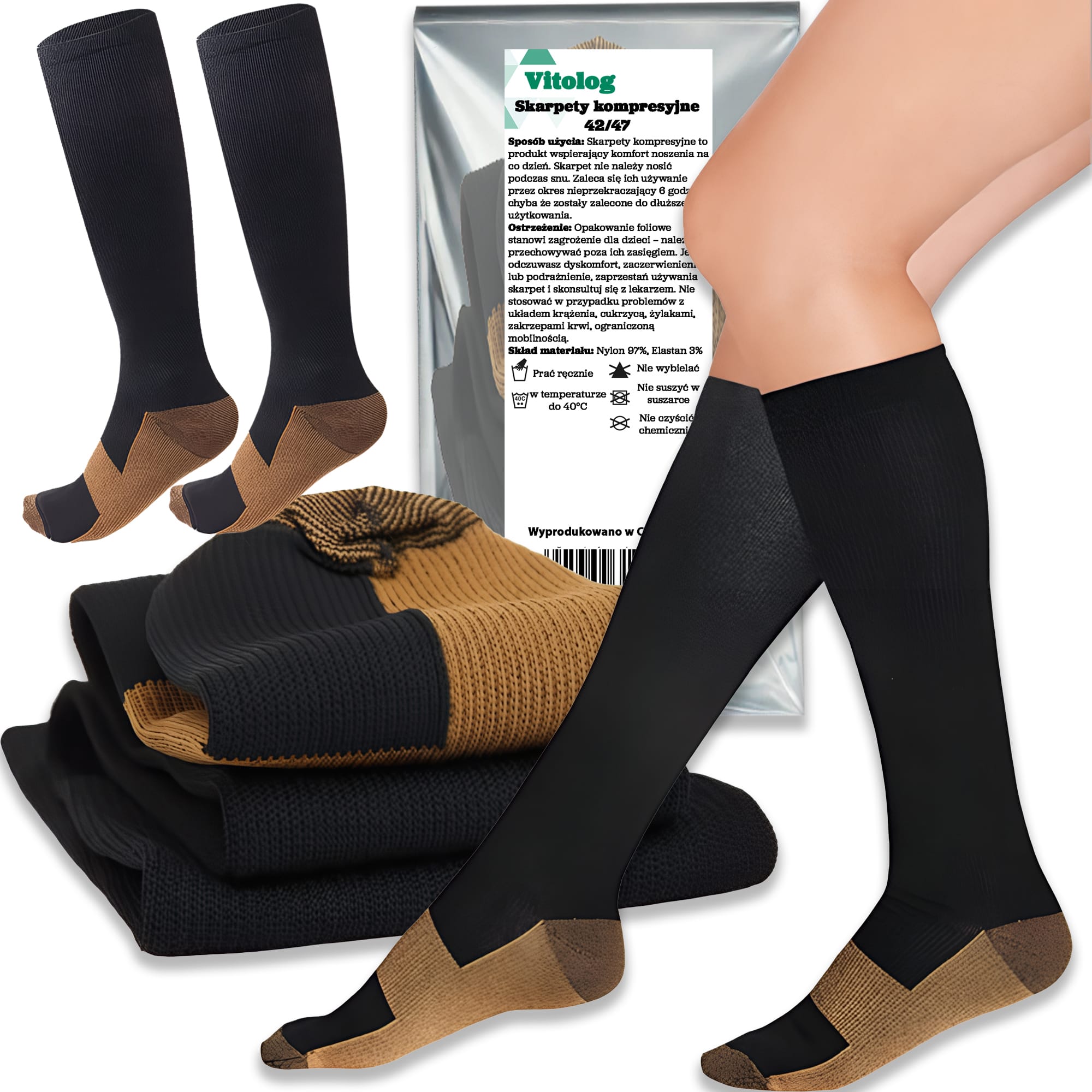 Skarpety Kompresyjne Podkolanówki Uciskowe Przeciw Żylakowe Na Żylaki 1 Skarpety Kompresyjne Podkolanówki Uciskowe Przeciw Żylakowe Na Żylaki