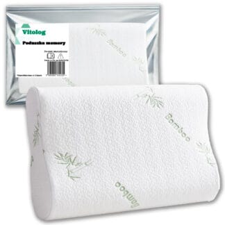 Ergonomiczna Poduszka Profilowana do Spania na Boku z Pianki Memory Foam