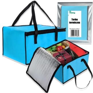 Torba Termiczna Termoizolacyjna Plażowa Na Lodówka Turystyczna Jedzenie 7 L