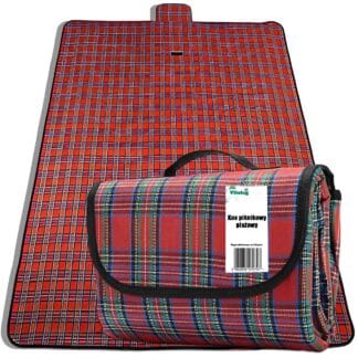 Koc Piknikowy Plażowy Turystyczny z Izolacją Wodoodporny Mata Plażowa Duży