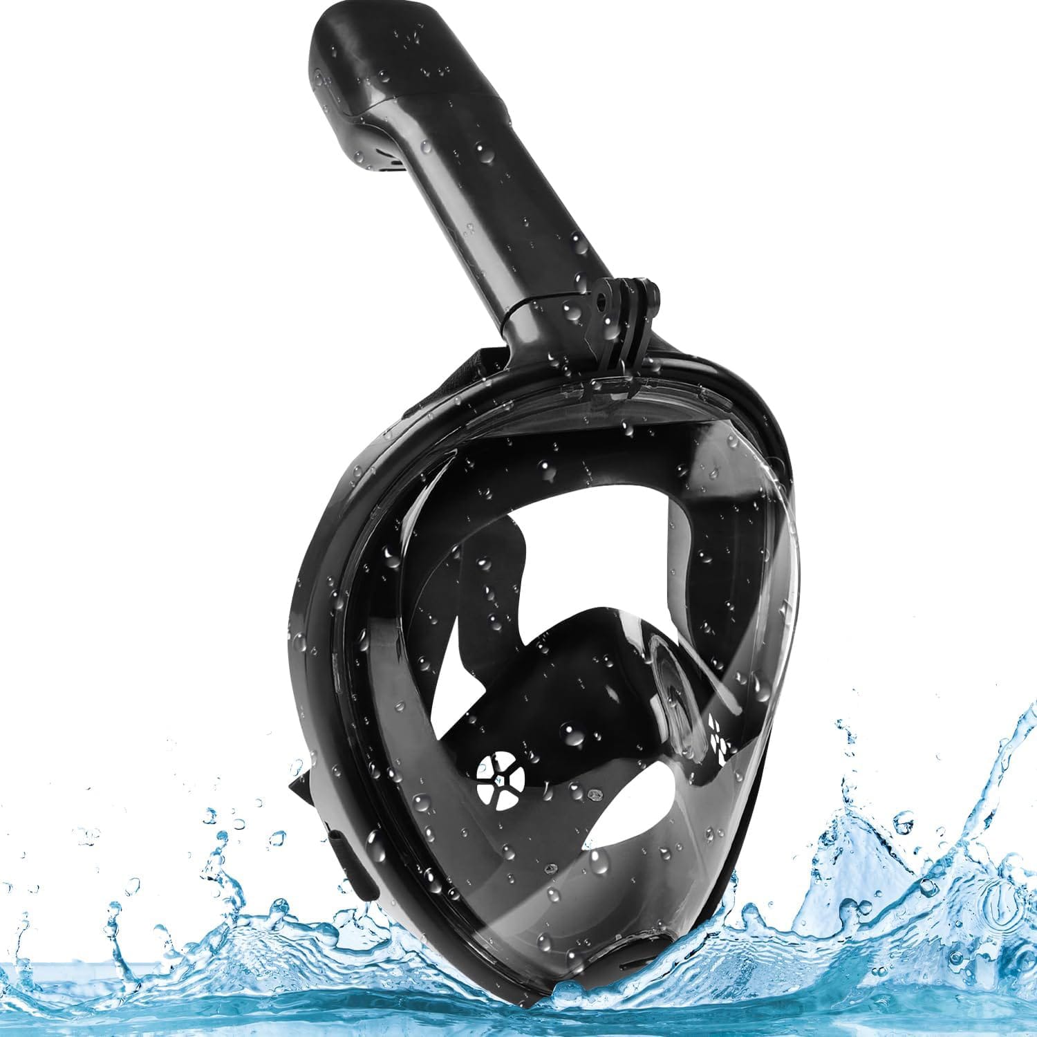 Maska Do Nurkowania Snorkelingu Pływania Pełnotwarzowa Z Rurką Wody S/M 10 Maska Do Nurkowania Snorkelingu Pływania Pełnotwarzowa Z Rurką Wody S/M - obrazek 10