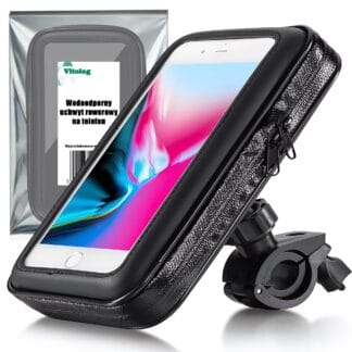 Wodoodporny Uchwyt Rowerowy na Telefon GPS Etui Na Kierownicę Pokrowiec