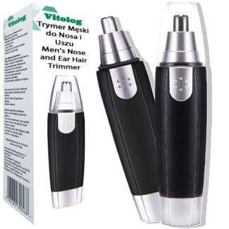 Golarka Męska Elektryczna Trymer Męski do Nosa Uszu Usuwania Włosów w Nosie