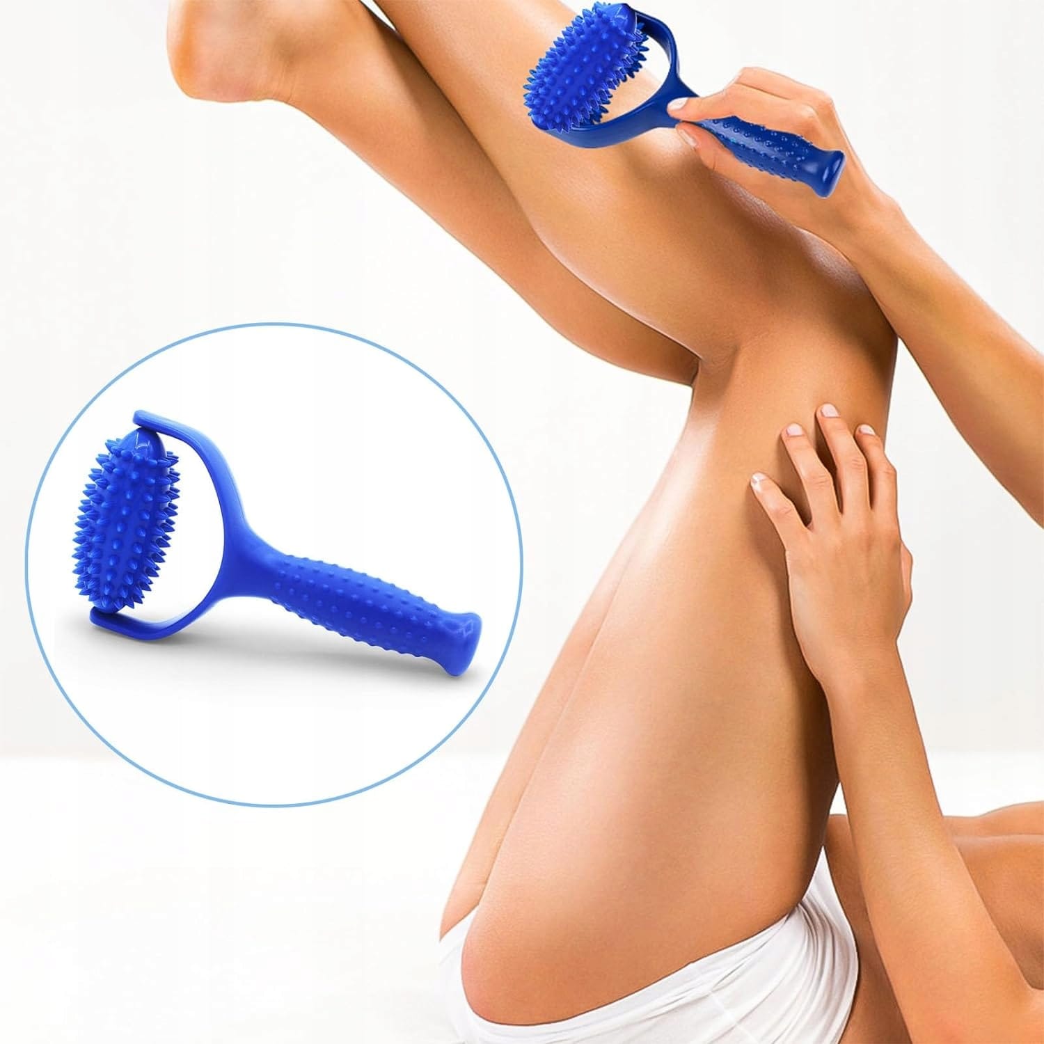 Masażer Antycellulitowy do Ciała Nóg Ud Brzucha Wałek do Masażu na Cellulit 5 Masażer Antycellulitowy do Ciała Nóg Ud Brzucha Wałek do Masażu na Cellulit - obrazek 5