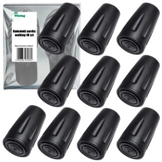 10x Końcówki do kijków kijów nordic walking trekkingowych końcówka nakładki